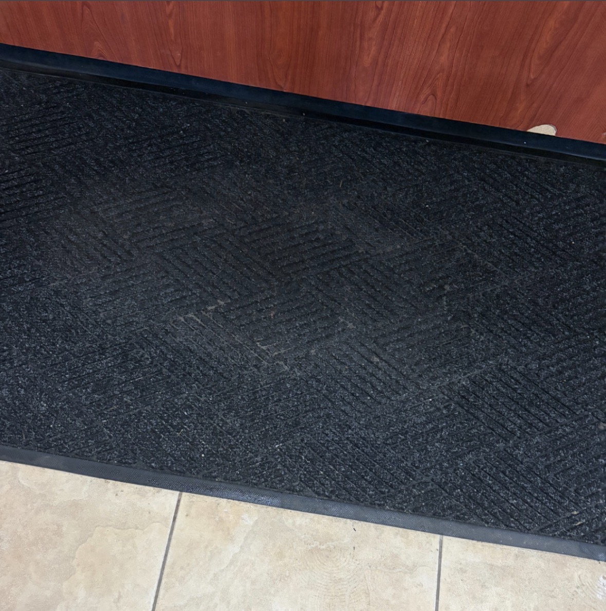 After: a polished and bright hardwood floor
